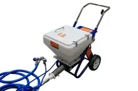 Masina multifunctionala de tencuit, gletuit, izolatii, debit max. 0-15 L/min, 2.2kW Monofazata, 20 bar, cuva 45L - CNO-MFS15