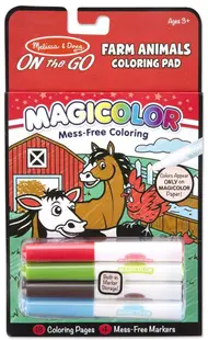 Carte de colorat Melissa & Doug - Animale din ferma