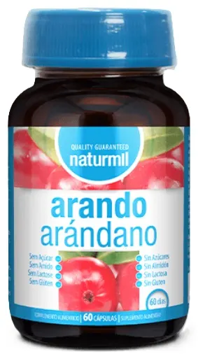 Afine roșii americane, 60 capsule, Naturmil
