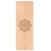 Saltea de yoga Bodhi din plută 4mm - Plută cu Floarea Vie?ii