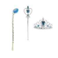Set codita cu tiara si bagheta Printesa de Gheata