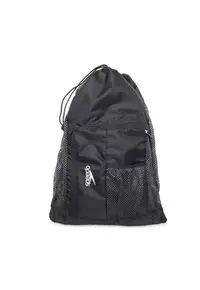 Rucsac Ventilator Deluxe Mesh Bag negru – geanta plasa piscina - uscare rapida - compartiment frontal