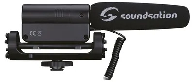 Microfon pentru cameră Soundsation - CamAudio Pro, negru