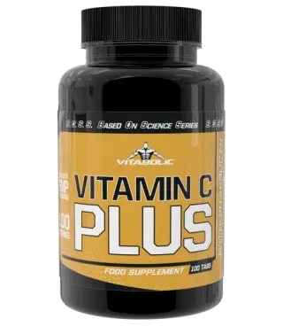 Vitamina C 1000 Plus, 100 tablete, Vitabolic