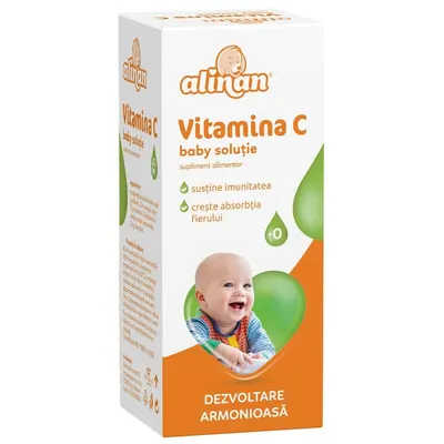 Alinan Baby Vitamina C Solutie, Fiterman | 20ml