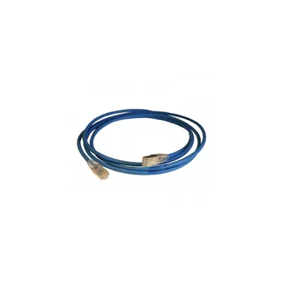 Patch cord RJ45/RJ45 High Density category 6 screened F/UTP - LSZH albastru - 2m