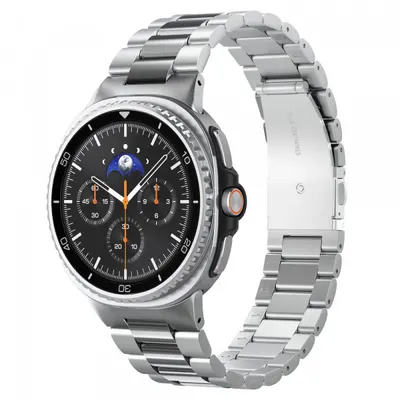 Curea Spigen Modern Fit pentru Samsung Galaxy Watch9 / Watch8 / Watch8 Classic Series, Argintie AMP10120