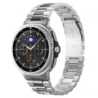 Curea Spigen Modern Fit pentru Samsung Galaxy Watch9 / Watch8 / Watch8 Classic Series, Argintie AMP10120