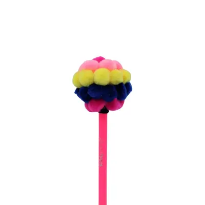Creion figurină Flori predominant ciclam 22cm