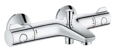 Baterie cada Grohe Grohtherm 34576000, 1/2, aparenta, termostat, diverter, protectie reflux, Crom