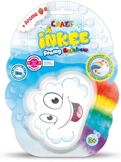 Bath bomb Craze Inkee - Curcubeu, sortiment