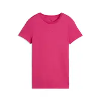Tricou alergare femei logo brodat, bej PUMA