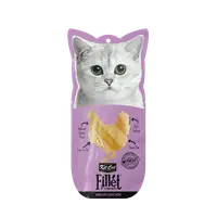 Recompense lichde pentru pisici Kit Cat Fillet Fresh, pui la gril, 30g