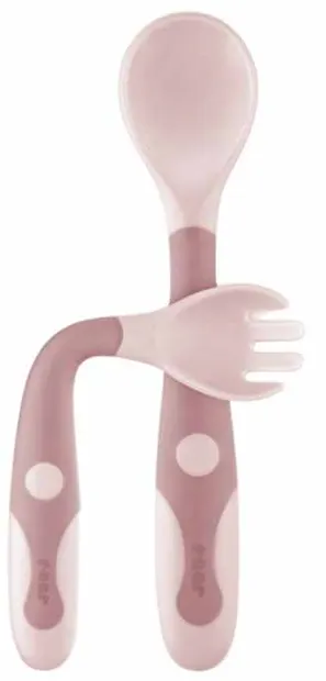 Set de tacâmuri flexibile Reer - roz
