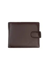 Portofel barbati din piele naturala maro Executive - protectie RFID