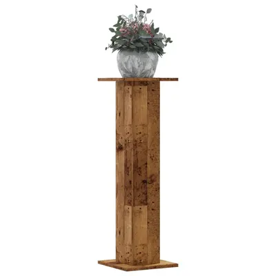 Gossi suporturi de plante 2 buc. lemn vechi 30x30x95cm lemn prelucrat
