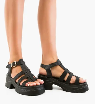 Sandale dama Omana Negre