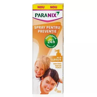 Spray pentru Prevenție Împotriva Păduchilor Paranix, 100 ml