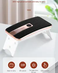 Lampă UV/LED Mini Portabilă Mini6 36W cu USB și Timer 60/120s pentru Manichiură