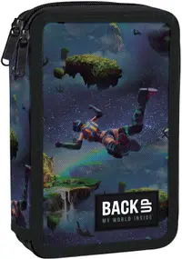 Neceser cu accesorii BackUp DW - Weightlessness, 2 fermoare