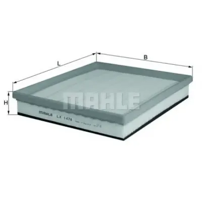 Filtru aer MAHLE ORIGINAL LX 1474