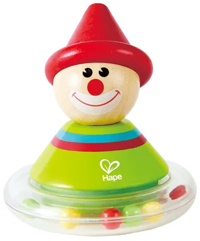 Zornaitoare din lemn Hape - Clown Ralph