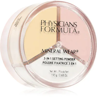 Physicians Formula Mineral Wear® Diamond pudra cu minerale 3 in 1 19.5 g