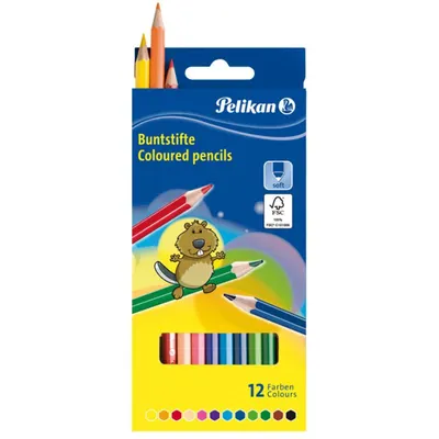Creioane color, 12culori, Pelikan