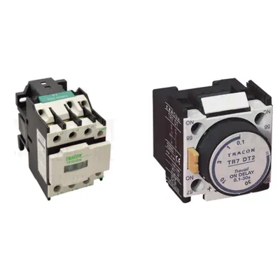 Pachet Complet Automatizare: Contactor TR1D3210 & Modul Temporizare TR7DR2