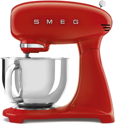 Mixer planetar Smeg - SMF03RDEU, 800W, 10 viteze, roșu