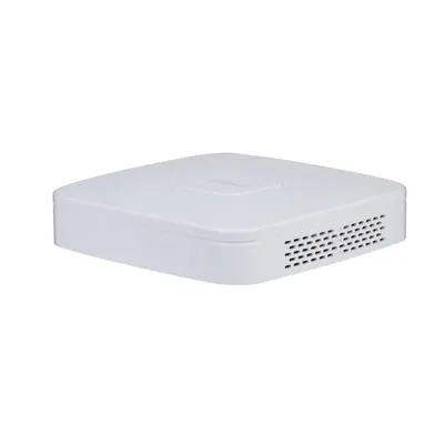NVR 16 canale 4K Dahua NVR4116-4KS2/L, 8MP, H.265+, SMD Plus, detectie faciala, perimetru, numarare persoane, fara PoE