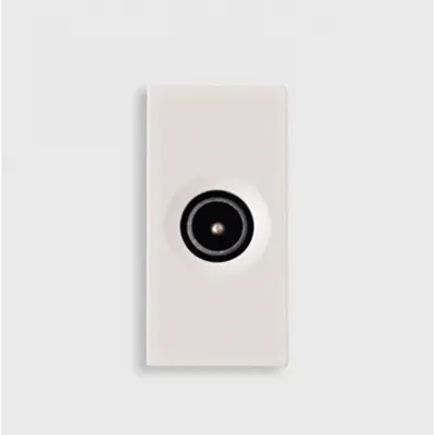 Moda Stila Alb Priza TV Term Ecranata 1 Modul
