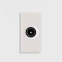 Moda Stila Alb Priza TV Term Ecranata 1 Modul