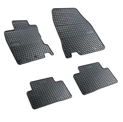 Set covorase auto din cauciuc Nissan Qashqai 2 2013-2021, presuri FROGUM, negre, 4 buc.