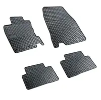 Set covorase auto din cauciuc Nissan Qashqai 2 2013-2021, presuri FROGUM, negre, 4 buc.