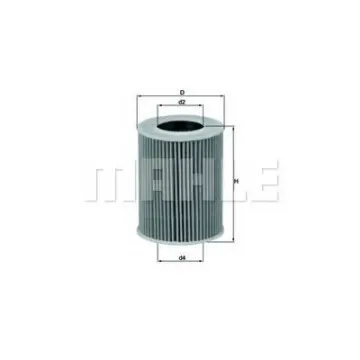 Filtru ulei MAHLE ORIGINAL OX 369D