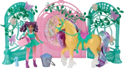 Set de joacă Spin Master Unicorn Academy - Grădina Avei și a Leafului