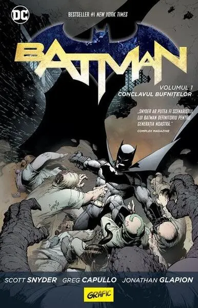 Conclavul bufnițelor. Batman (Vol. 1) - Hardcover - Greg Capullo, Scott Snyder