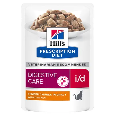 Hills Pd Feline I/d Chk 12x85 G (plicuri)