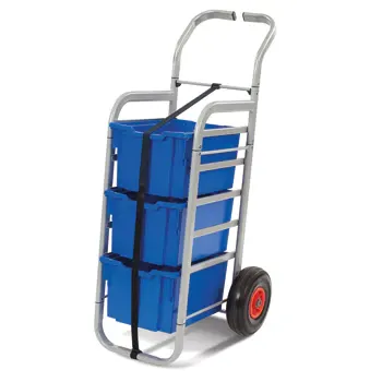 Cărucior metalic mobil de depozitare cu 3 tăvi din plastic