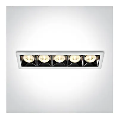 Tekla LED 20W 1600lm 3000K 38° 220-240V IP20 alb