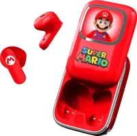 Căști wireless OTL Technologies - Super Mario Slide, TWS, roşu