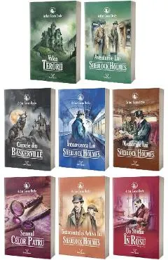 Pachet 8 volume: Sherlock Holmes