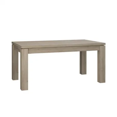 Masa extensibila ELARA, stejar bianco, 160,4 206,4x90,4x76,1 cm