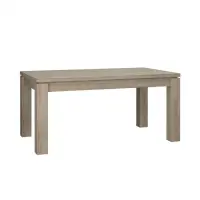 Masa extensibila ELARA, stejar bianco, 160,4 206,4x90,4x76,1 cm