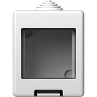Modul doza montaj PT Cubo IP55 alb 2M, TEM Modul TEM-AQ20PW-U