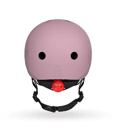 Casca de protectie pentru copii, cu sistem de reglare magnetic si LED Scoot and ride Wildbe S-M, 51-55 cm, 3 ani+
