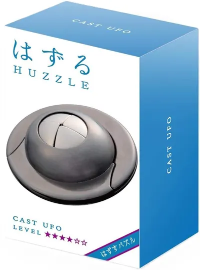 Puzzle logic metalic Hanayama - Cast Puzzle UFO Huzzle