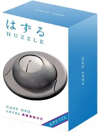 Puzzle logic metalic Hanayama - Cast Puzzle UFO Huzzle