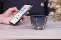 Boxa portabila - Geo Speaker (Negru-Alb)